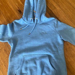 SUPERDRY light blue sweatshirt